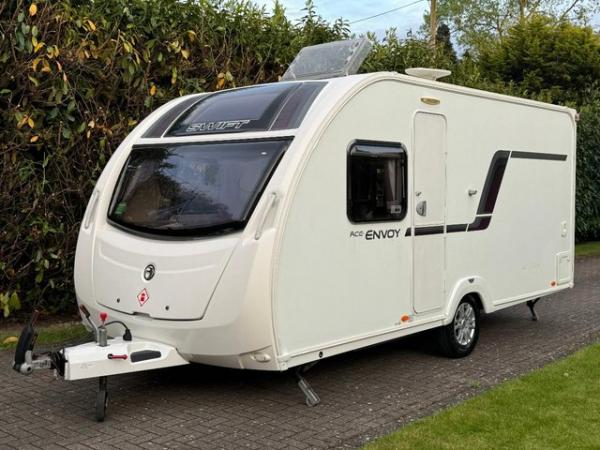 Image 3 of Swift Ace Envoy 2013 4 Berth Caravan with Fixed Bed