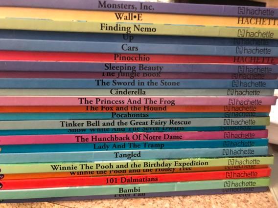 Preview of the first image of 28 Hardback Disney Story Books - As New.