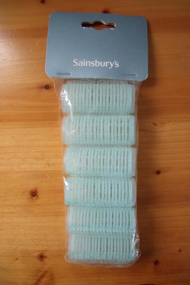 Preview of the first image of NEW sealed in original packaging 6 Sainsburys medium rollers.