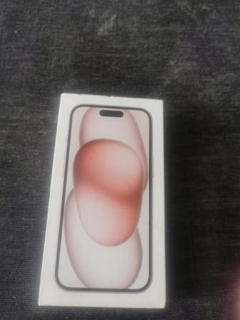 Image 1 of IPhone 15 pink 128gb new 02 network
