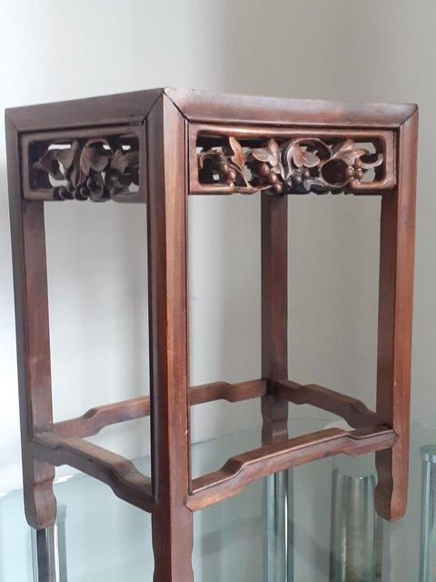 Antique Chinese Rosewood occasional side table
