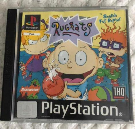 Image 1 of PlayStation Game Rugrats Search For Reptar