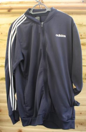 Image 3 of addidas mens blue tracksuit top