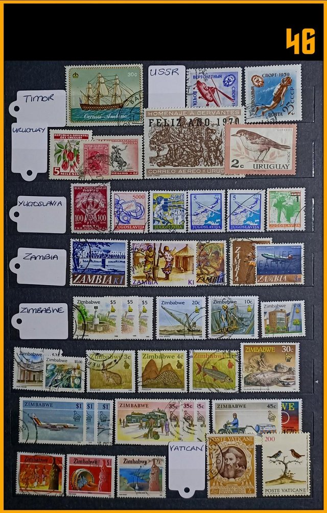 Preview of the first image of Used Postage Stamps For Sale.