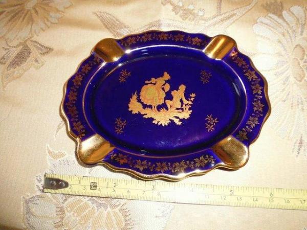 Image 1 of Limoges Cigarrette Ash Tray very