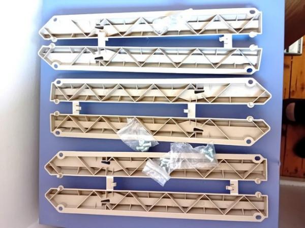 Image 3 of 4 IKEA PAX KOMPLEMENT BASKET DRAWERS NEW RUNNERS 100 X 58CM