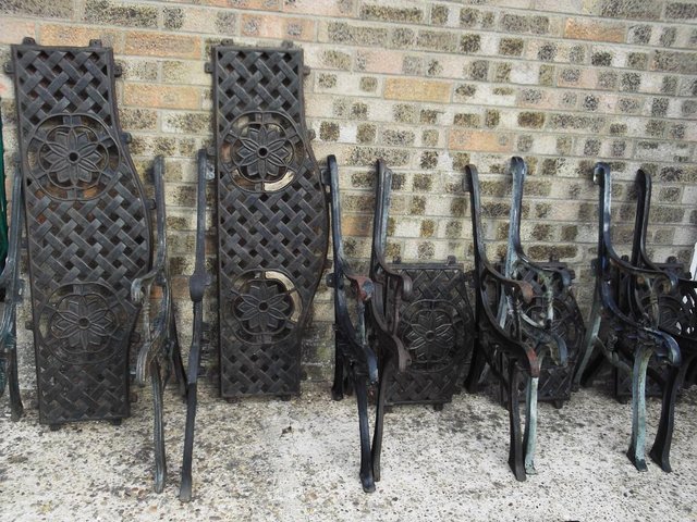 Preview of the first image of Cast Iron garden furniture st. £180.00. Lincoln.