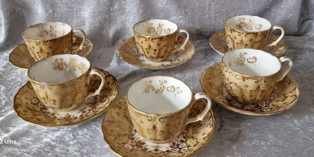 Preview of the first image of Hilditch & Hopwood 2222 Pattern Porcelain Cup And Saucer.