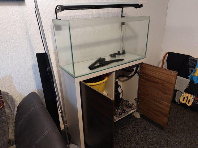 Preview of the first image of Aquarium fluval 3ft 129 ltr fish tank.