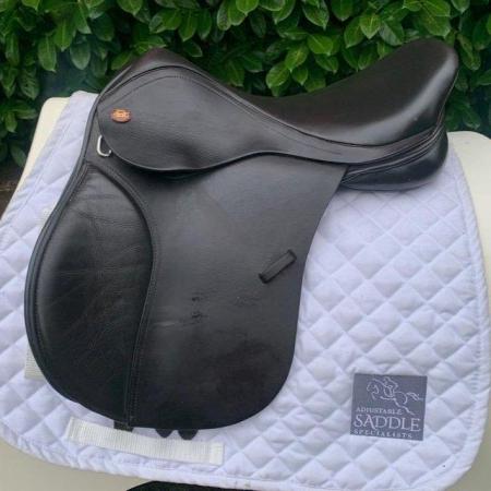 Image 1 of Kent And Masters 16 inch pony saddle