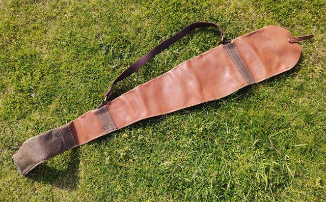 Image 2 of Vintage Leather Rifle Bag Or Case