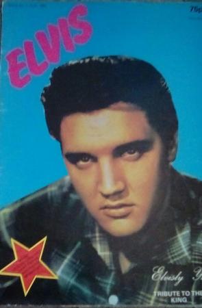 Image 1 of Elvis from Elvisly Yours poster in good cond 60cm x 83cm