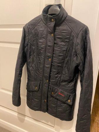 Image 1 of Barbour Navy Cavalry quilted ladies Jacket