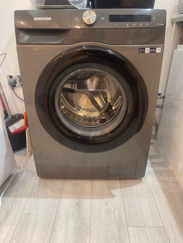 Preview of the first image of SAMSUNG washing machine with 3 years Repair and Care Plan.