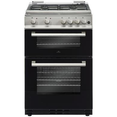 Image 1 of NEWWORLD 60CM SILVER DUAL FUEL COOKER WITH GLASS LID- NEW **