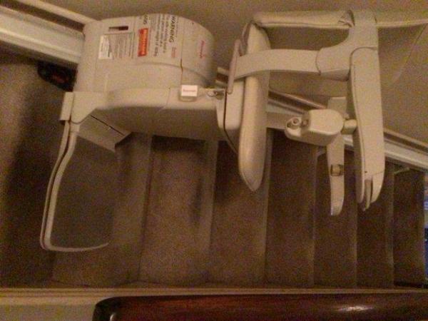 Image 1 of STANNAH STAIR LIFT FOR SALE, GOOD WORKING ORDER