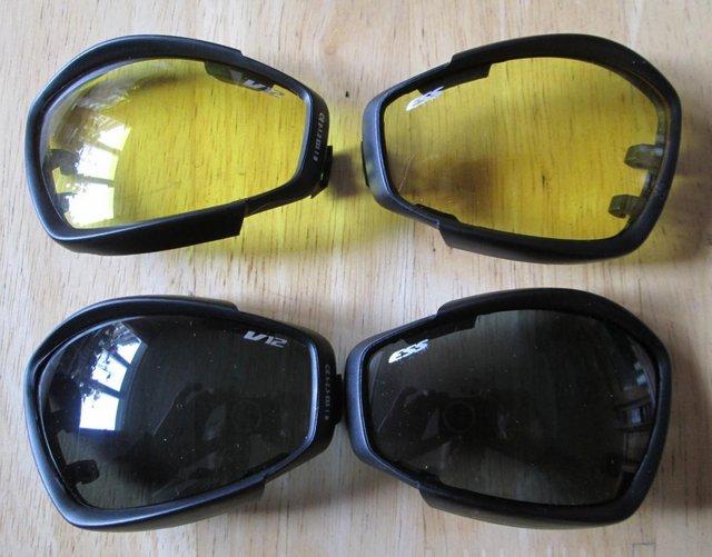 Preview of the first image of British Army Tactical Advancer V12 Smoke/Yellow Lenses.