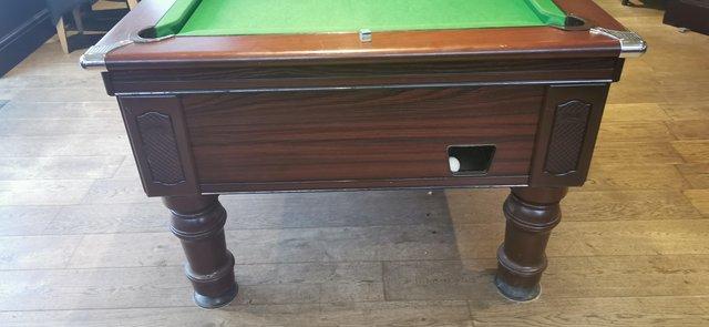 Image 3 of Pool Table £1 coin slot ideal for pub/clubhouse