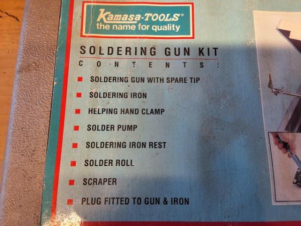 Image 5 of kamasa Tools soldering Gun Kit