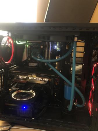 Image 1 of Gaming PC 2080ti , I9-9900K water cooled READ DESC