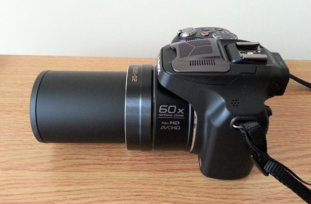 Preview of the first image of Panasonic Lumix Travel / Bird Watching Camera, 60x Zoom Lens.