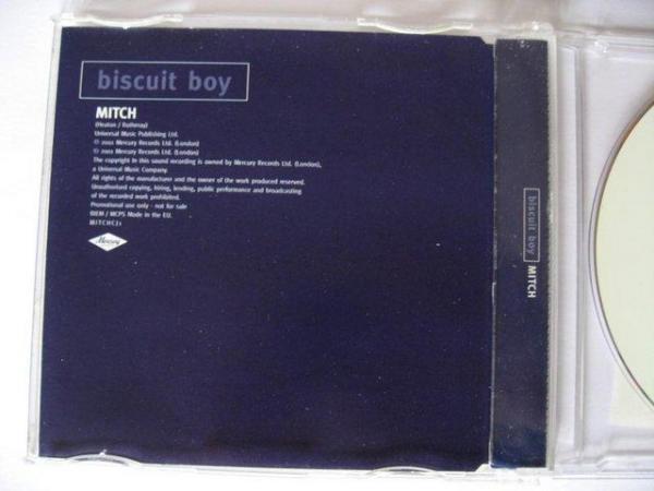 Image 3 of Biscuit Boy - Mitch – CD Maxi Promo Single – Mercury – MITC