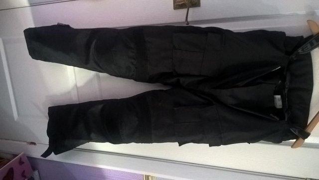 Preview of the first image of texspeed textile motorcycletrousers.