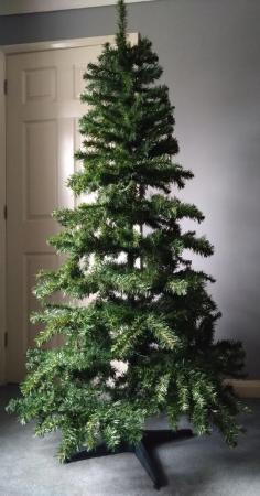 Image 2 of 5.5ft (1.68m) Green Artificial Christmas Tree