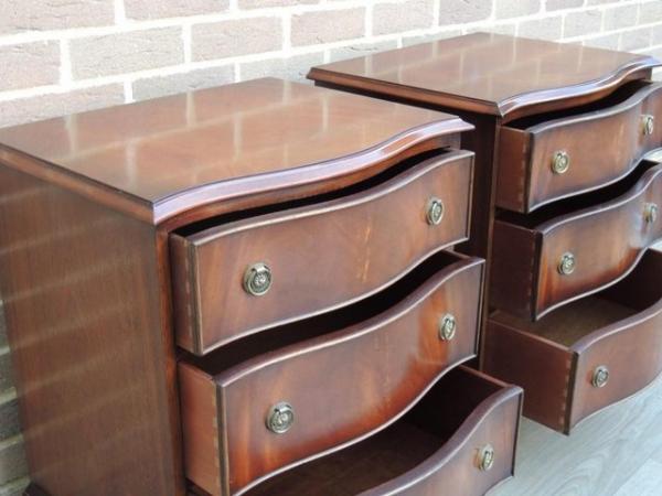 Image 10 of Pair of Bevan Funnell Bedside Chests (UK Delivery)