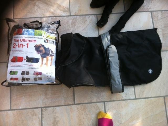 Preview of the first image of New - waterproof Dog Coat 2in1.