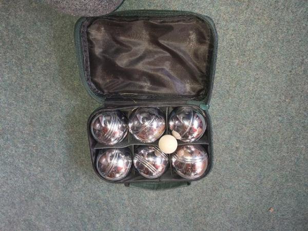 Image 2 of SET OF CHROME FRENCH BOULES