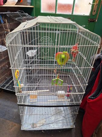 Image 2 of Bird cages for sale black and white