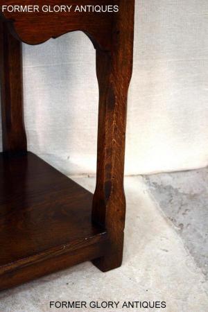 Image 52 of TITCHMARSH AND GOODWIN OAK DRESSER BASE SIDEBOARD HALL TABLE