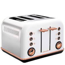 Image 1 of MORPHY RICHARDS Accents-4-Slice Toaster - Grey & Rose Gold-