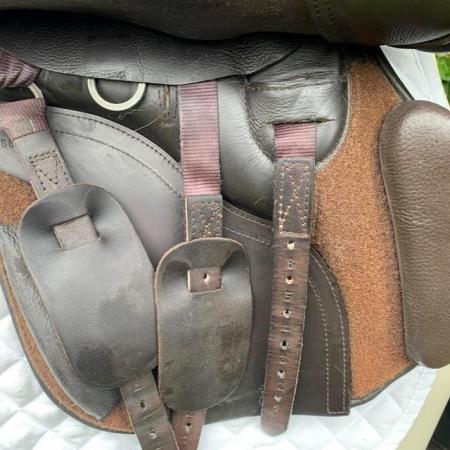 Image 17 of Kent and Masters 17.5 inch GP saddle