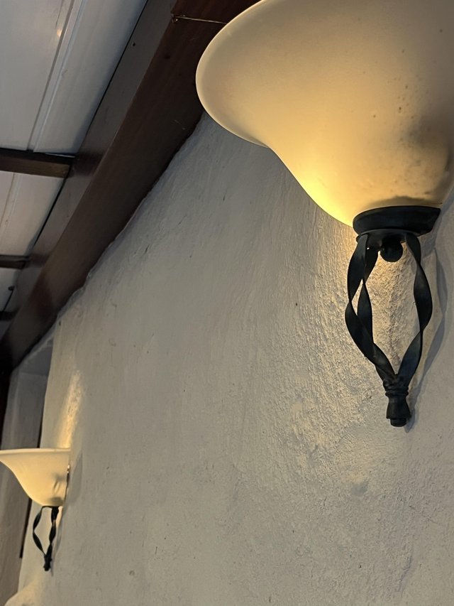 Preview of the first image of Lovely wall lights needing a home.