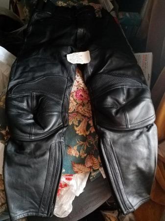 Image 3 of Ixs, Quality Leather motorcycle trousers Swiss made