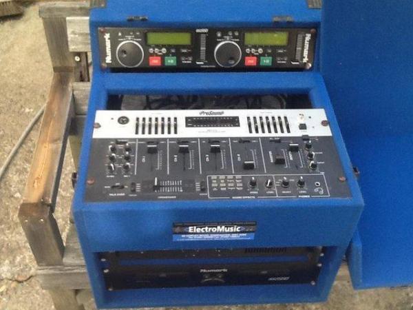 Image 1 of Disco twin CD decks with mixer, equaliser 400wt or swaps