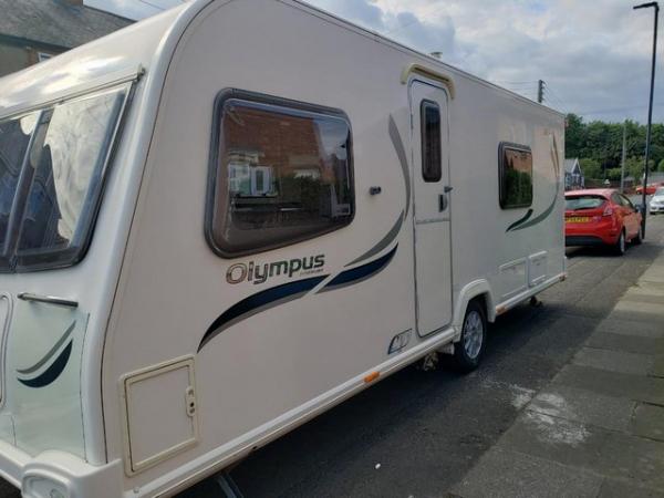 Image 3 of Bailey Olympus 530-4 Touring Caravan plus awnings and extras