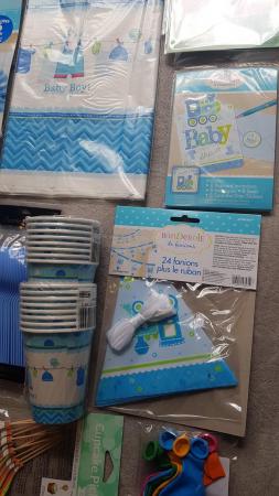 Image 2 of Baby Shower stuff for boys