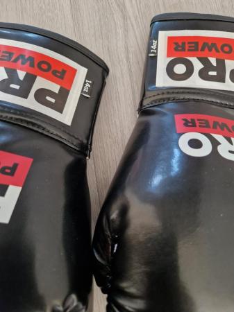 Image 2 of Boxing gloves and rope for sale