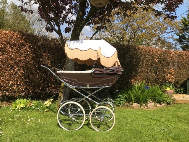 Preview of the first image of Vintage Marmet Coachbuilt Pram.