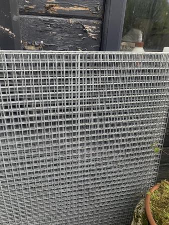 Image 1 of Galvanised wire panels for sale