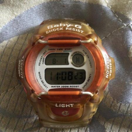 Image 10 of Y2K Original BABY G G-Lide BG 370 Watch