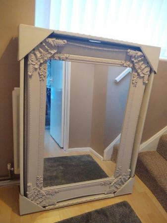 Image 3 of Boxed Dunelm Large Grey Wall Mirror
