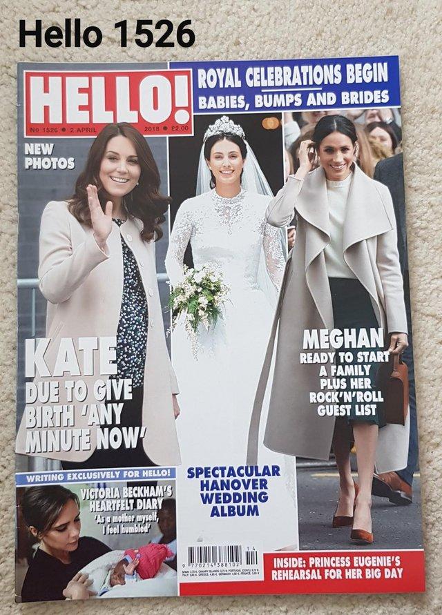 Preview of the first image of Hello Magazine 1526 - Royal Celebs - Babies, Bumps & Brid.