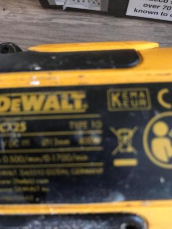Image 2 of Dewalt drill no charge or battery