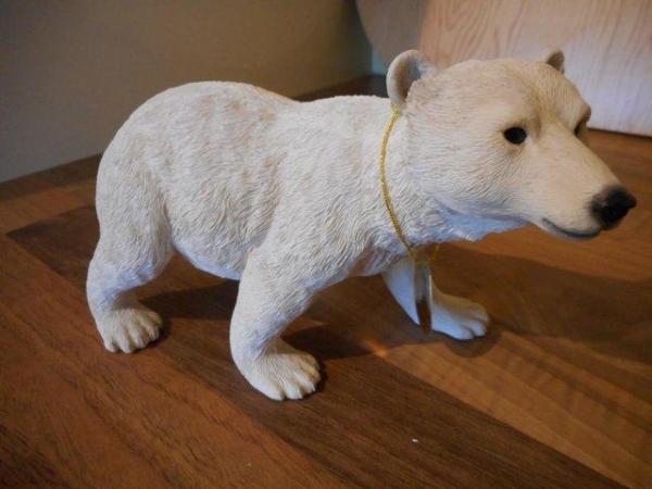 Image 1 of POLAR BEAR ORNAMENT WITH BOX AS NEW