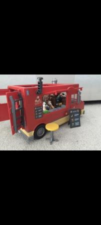 Image 1 of Playmobil Dels Food Truck Van