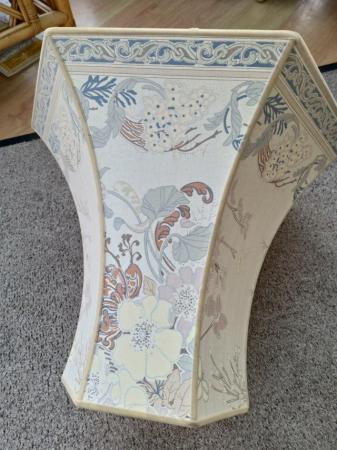 Image 3 of Large floral lampshade colours as shown